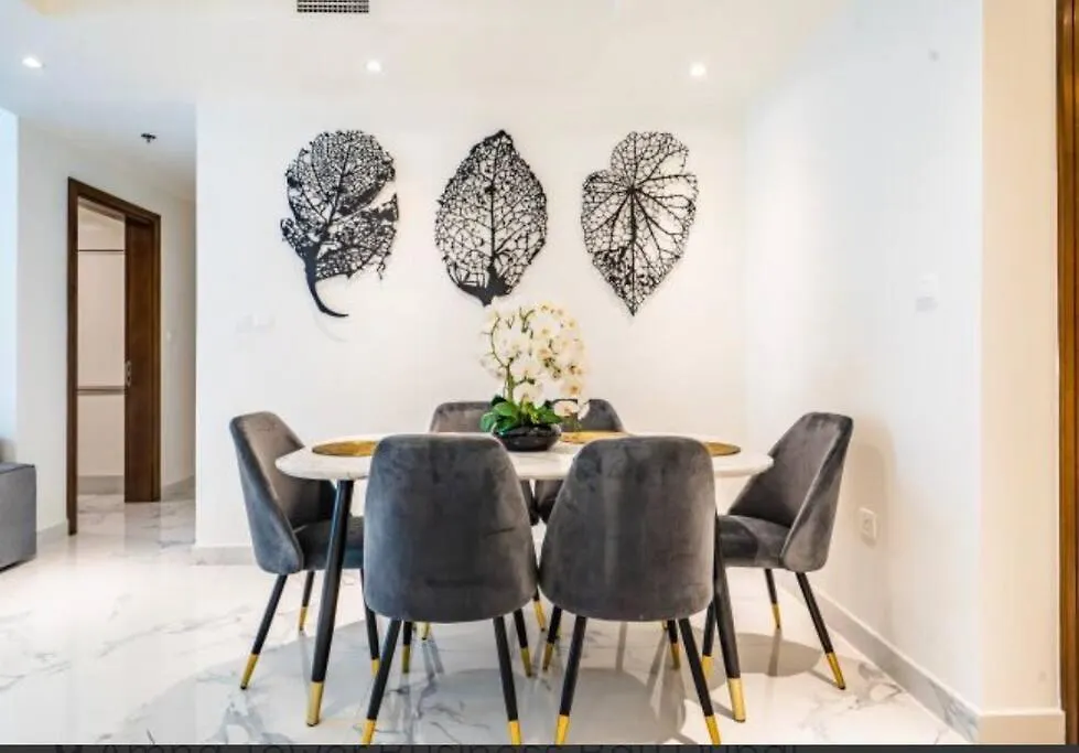 Amna Tower With A Beautiful View And A Chic Style Apartment Dubai