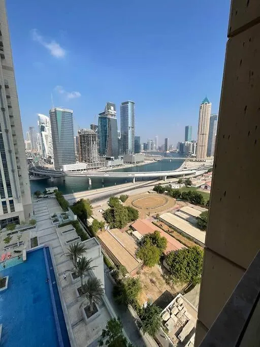 Amna Tower With A Beautiful View And A Chic Style Apartment Dubai 0*,  United Arab Emirates