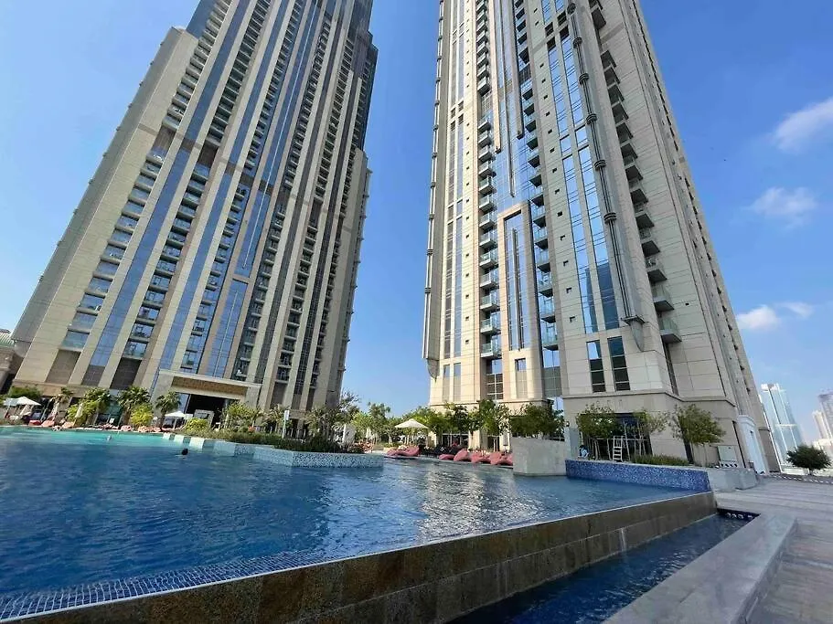 Amna Tower With A Beautiful View And A Chic Style Apartment Dubai