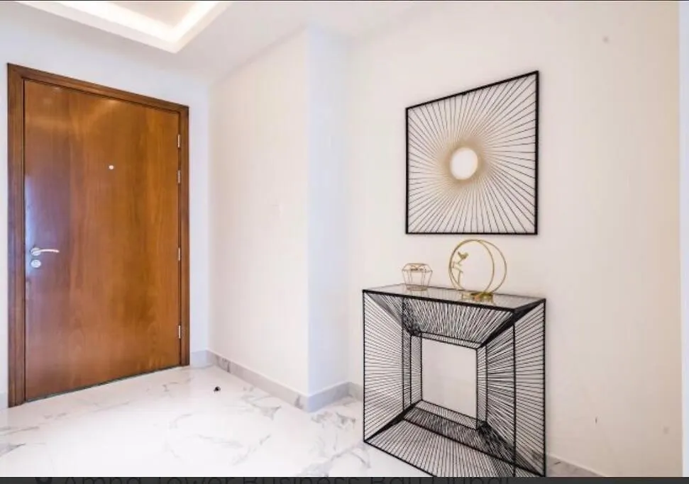Amna Tower With A Beautiful View And A Chic Style Apartment Dubai 0*,
